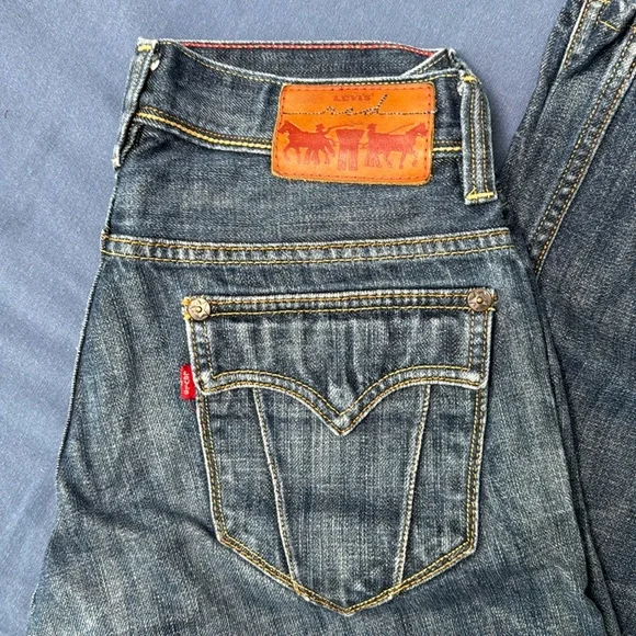 Levi's Slim Men Jeans - Dark Blue - Picture 2 of 7